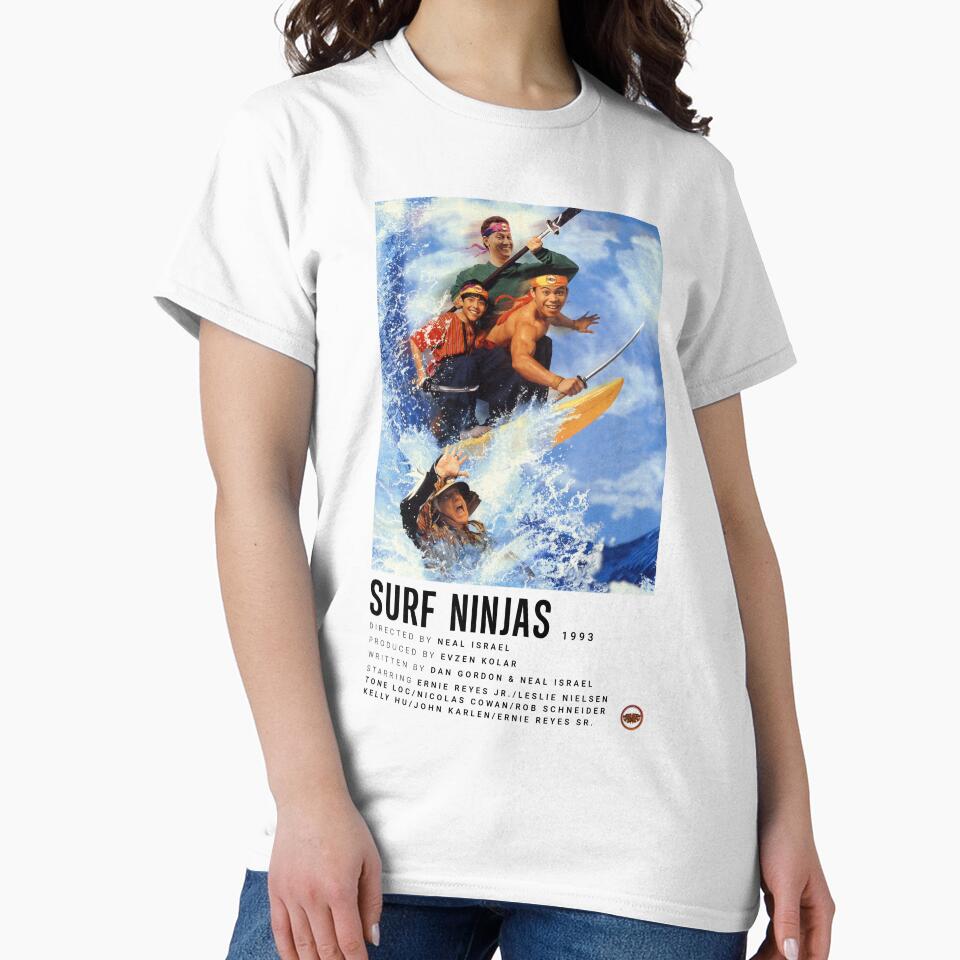 Ninjas Who Surf Poster by Goldblumian