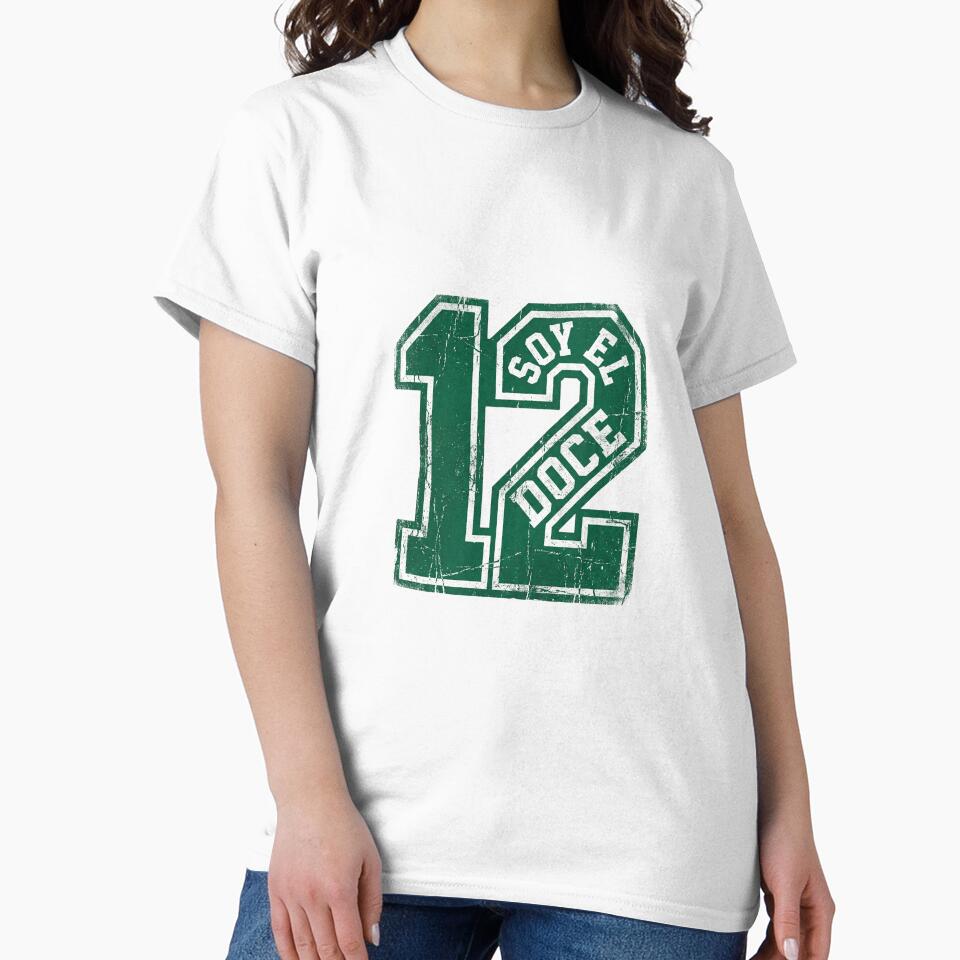 Soy El Doce The 12th Man Mexican Fan Soccer Pride by PictoVibe