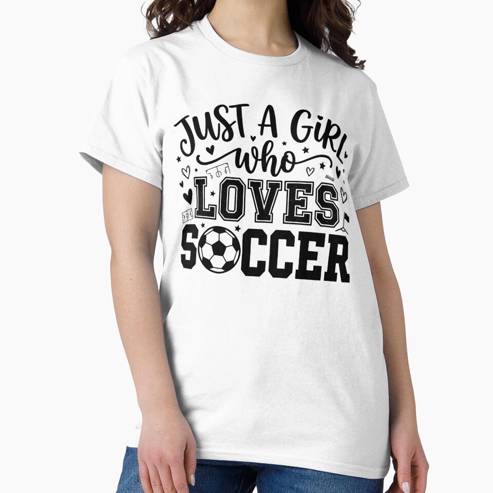 Just A Girl Who Loves Soccer by BrunoLinuxArt