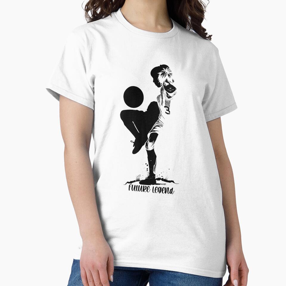 Future Legend Anime Girl Soccer Silhouette Art by AXENT Designs