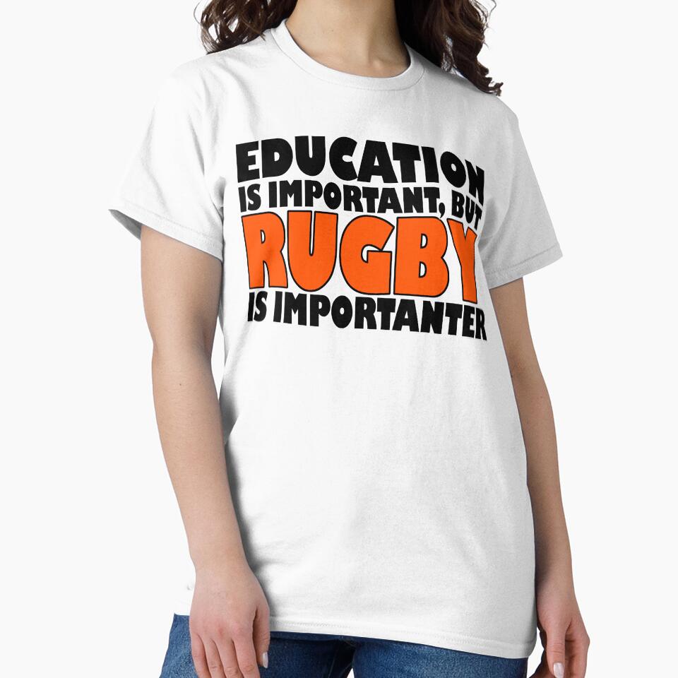 Education Is Important But Rugby Is Importanter by Fairyjam