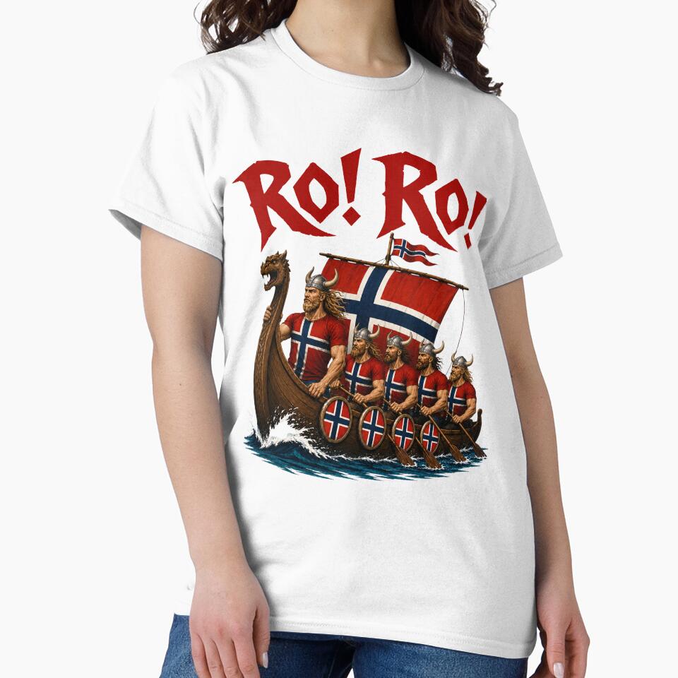 Ro Ro Norway Viking Ship Soccer Norwegian Fan by elongatedjazz