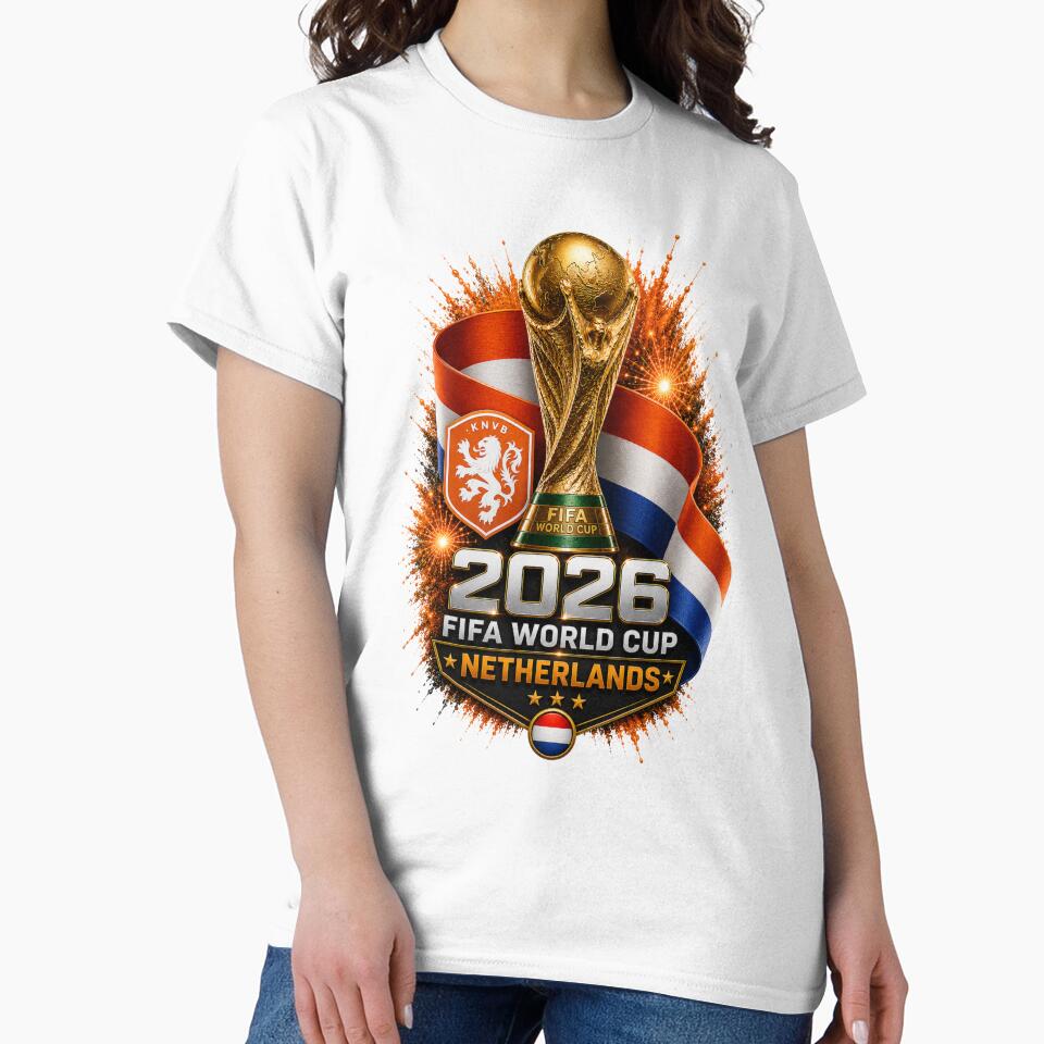 Netherlands 2026 Football Fan Artwork by Retro Arabica