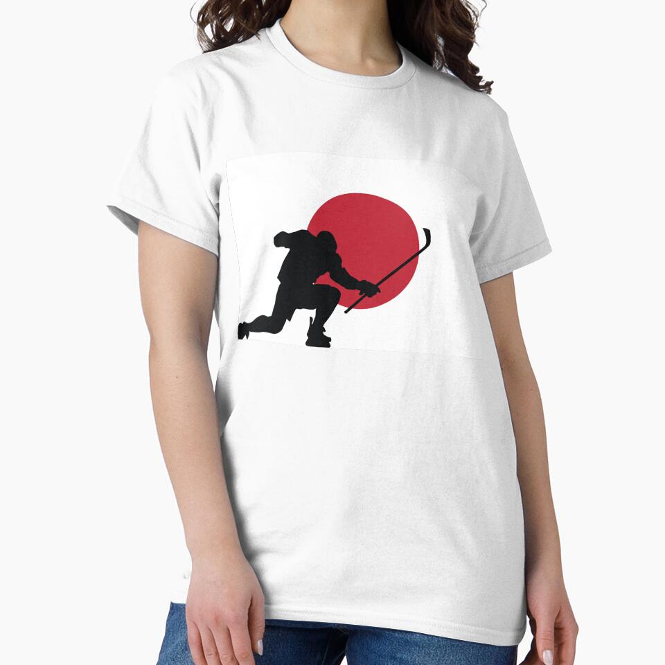 Hockey Japan Silhouette Celebration by CanvasTee