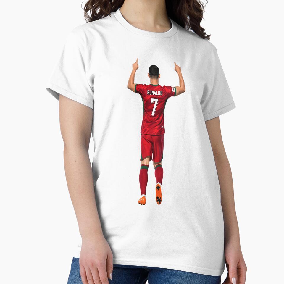 Cristiano Ronaldo Portugal #7 Football Legend Graphic  | Soccer Fan Art Design by joyorashop