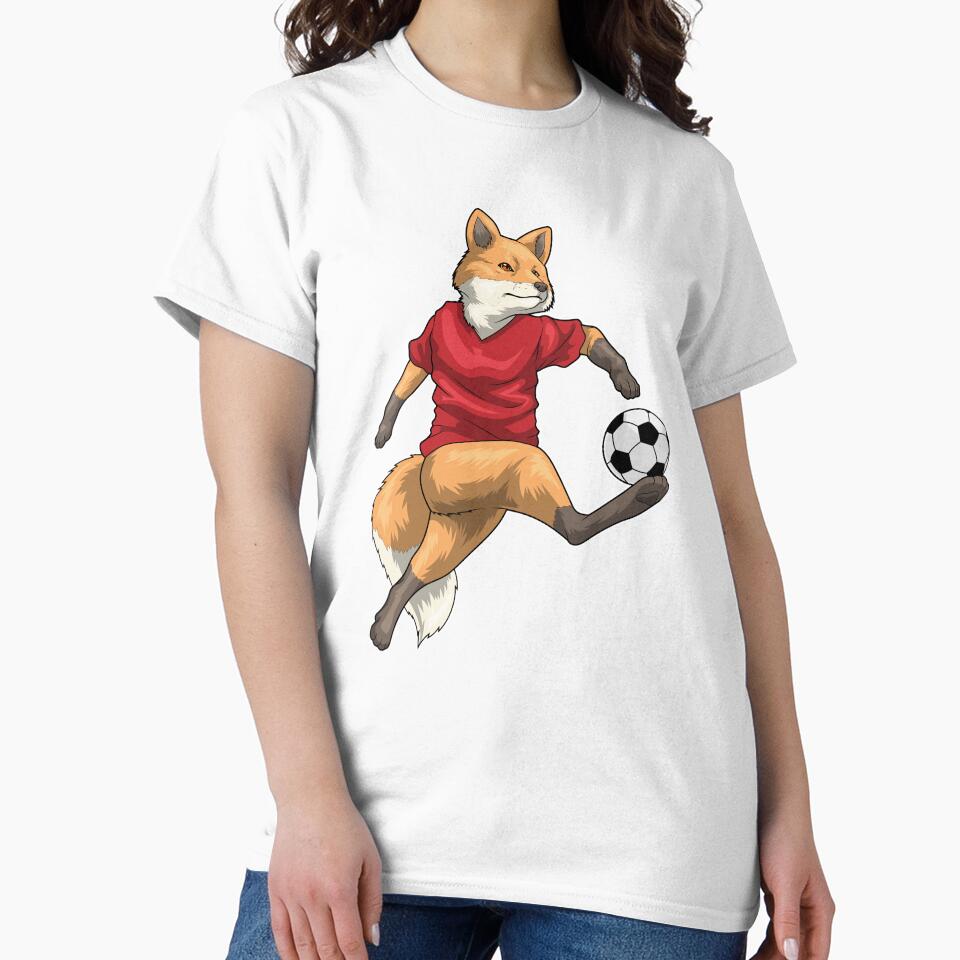 Fox Soccer player Soccer Sports by Snabdesign84
