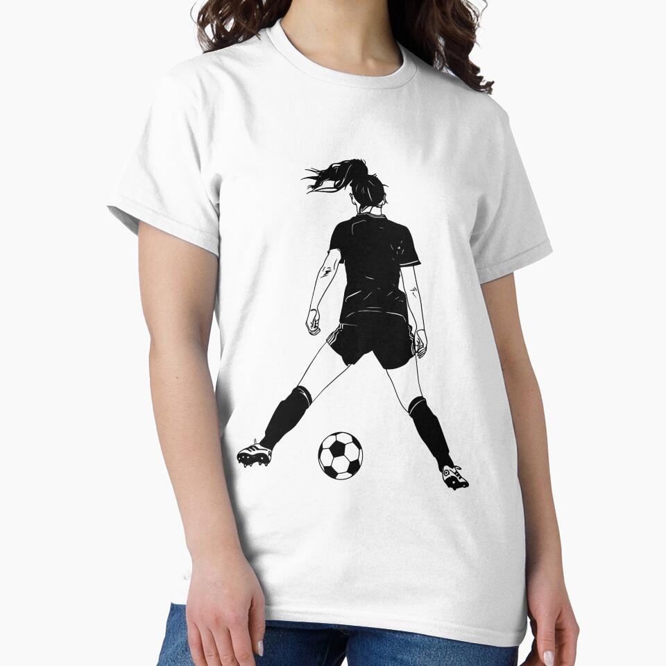 Copy of Female Soccer Player by Rosaliartbook