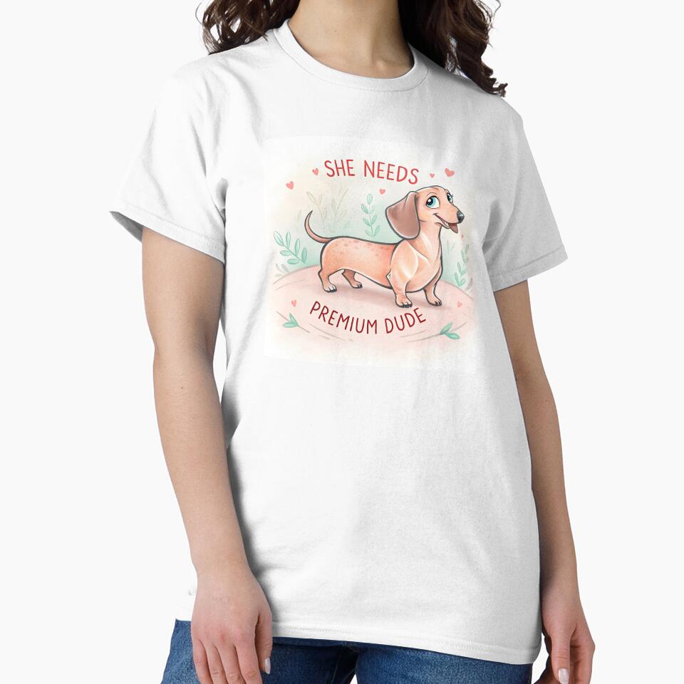 She needs Premium duchshund by AhArtMe