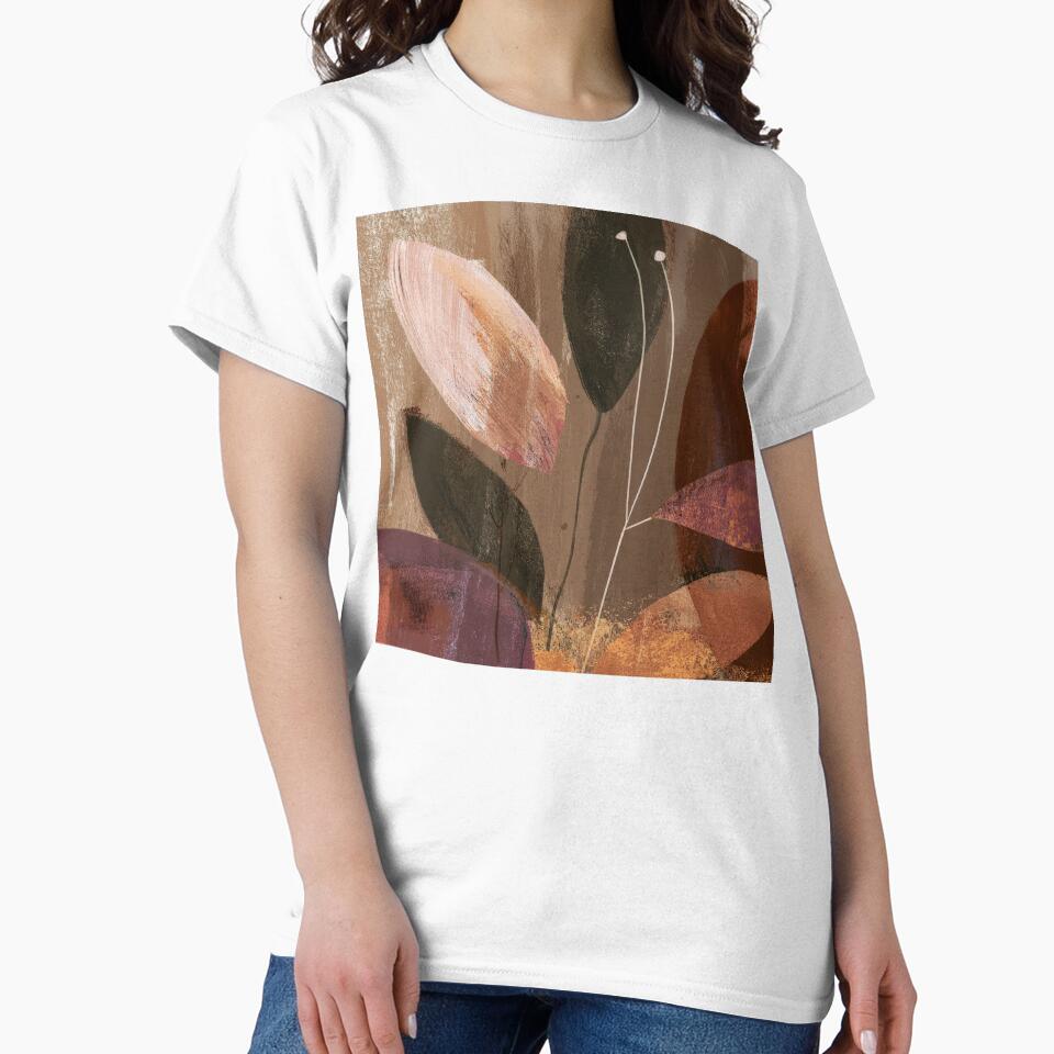 Boho Chic Spicy Cinnamon Earth Tones Abstract Designs by DEC02