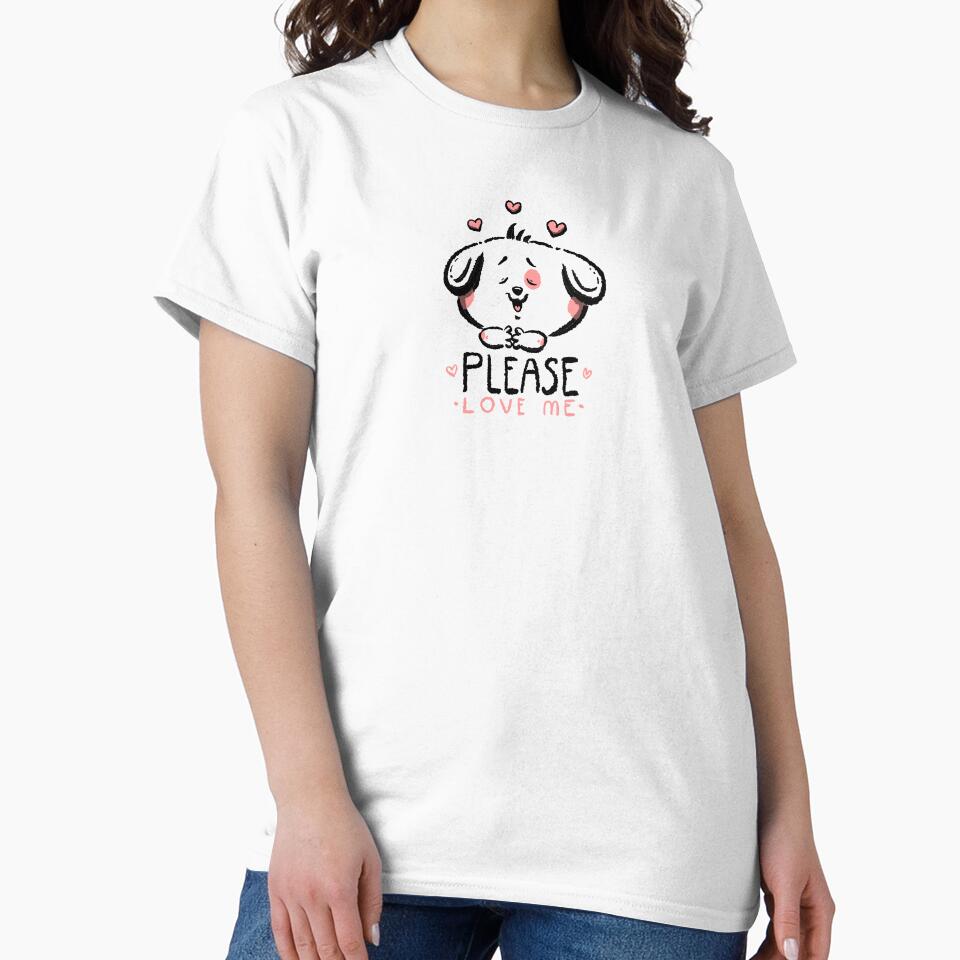 please love me - cute cartoon chubby bunny rabbit by hayrpictures