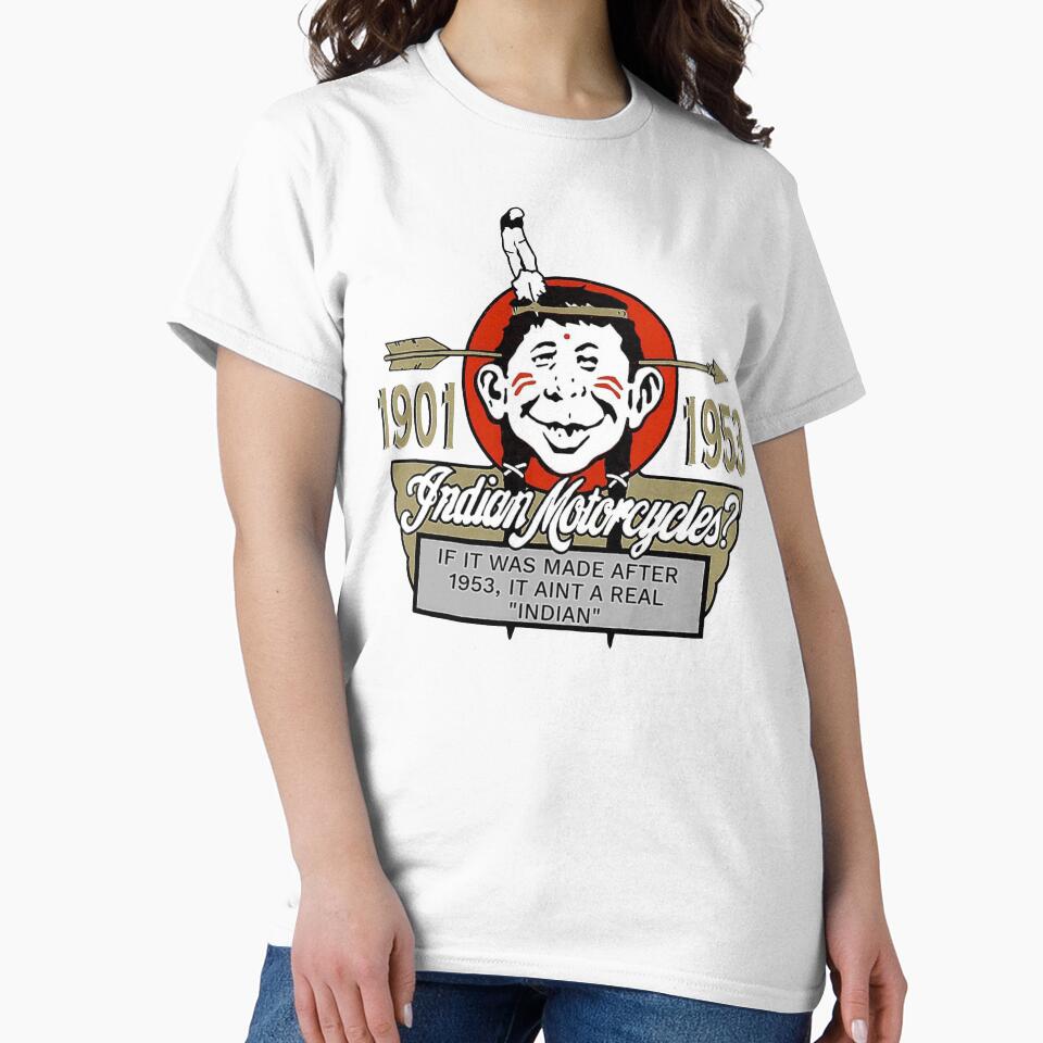 INDIAN MOTORCYCLE VINTAGE FUNNY by GearHedz