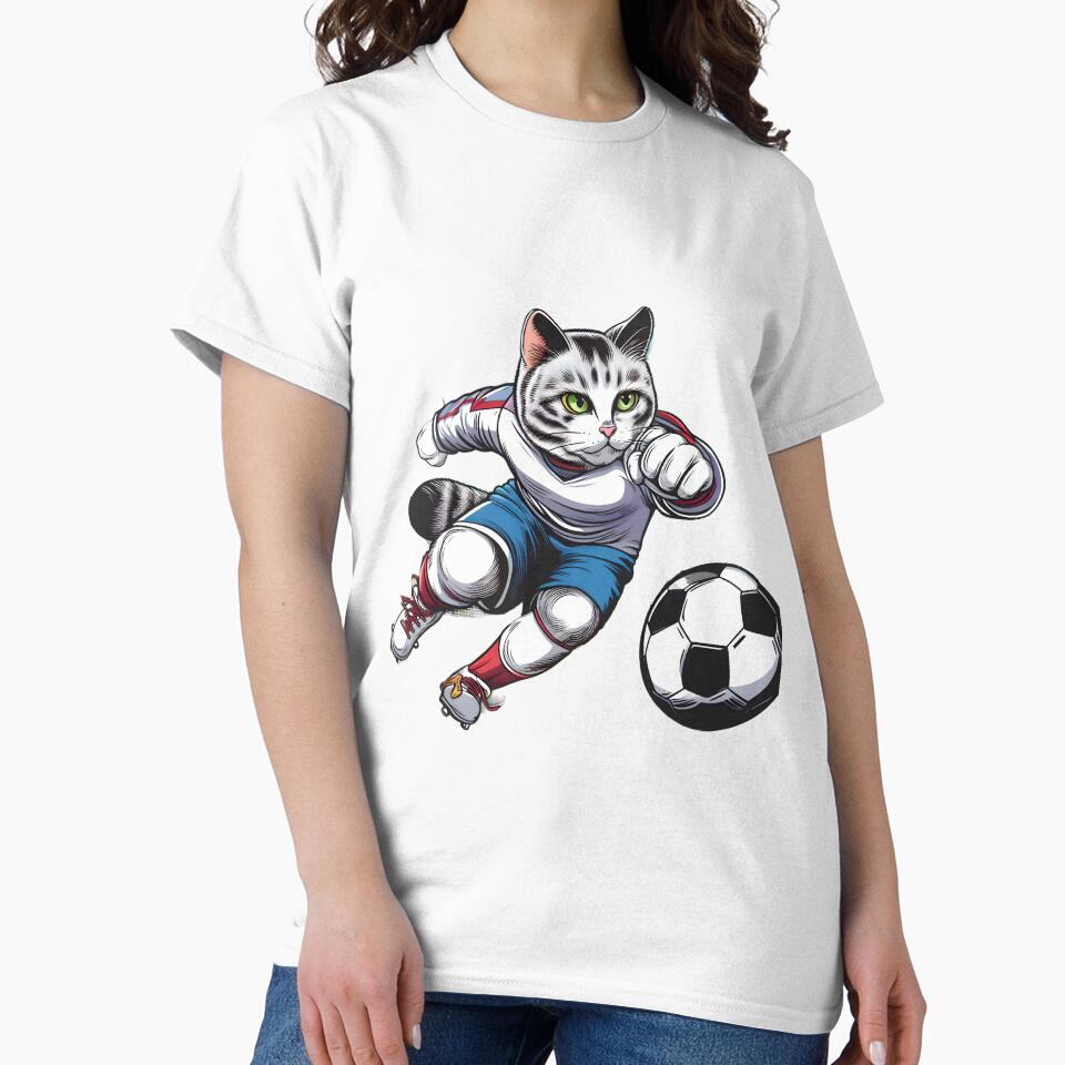 Cat Playing Soccer - 1 by melibal