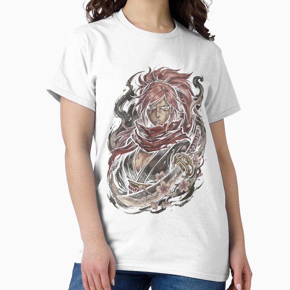 Baiken Guilty Gear Relaxed – Modern Japanese Casual Art by Senpaiwaves