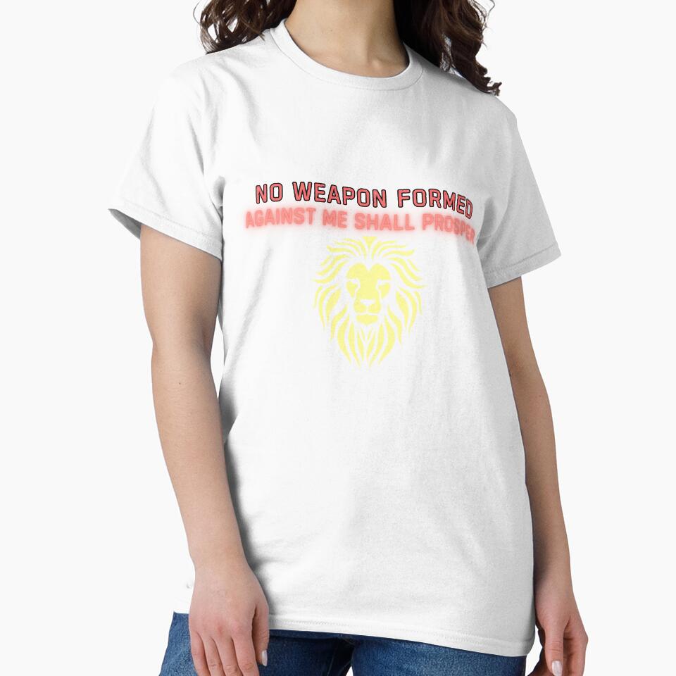 No Weapon Formed Against Me by HotNerdShirts