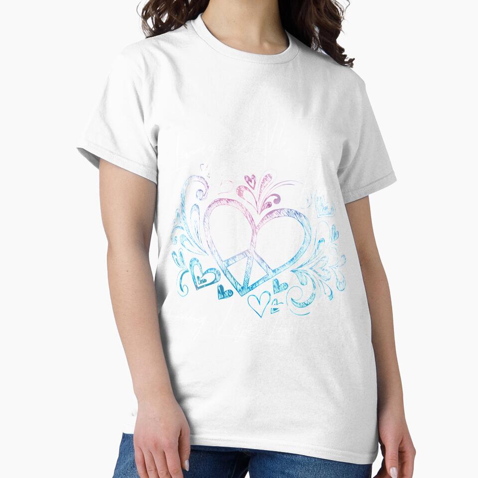 Imagine Hippie People Living Life in Peace and Love by MertieStark