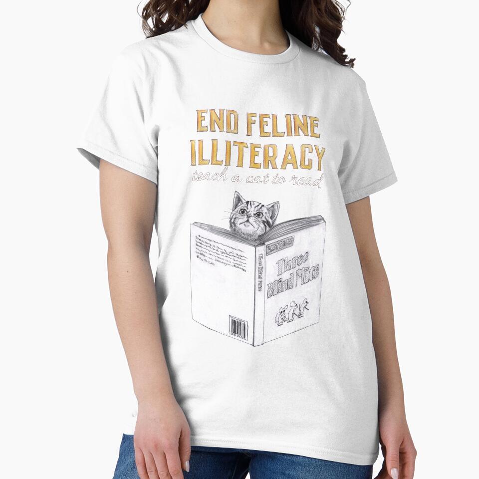 "End Feline Illiteracy. Teach a Cat to Read." by artichokes