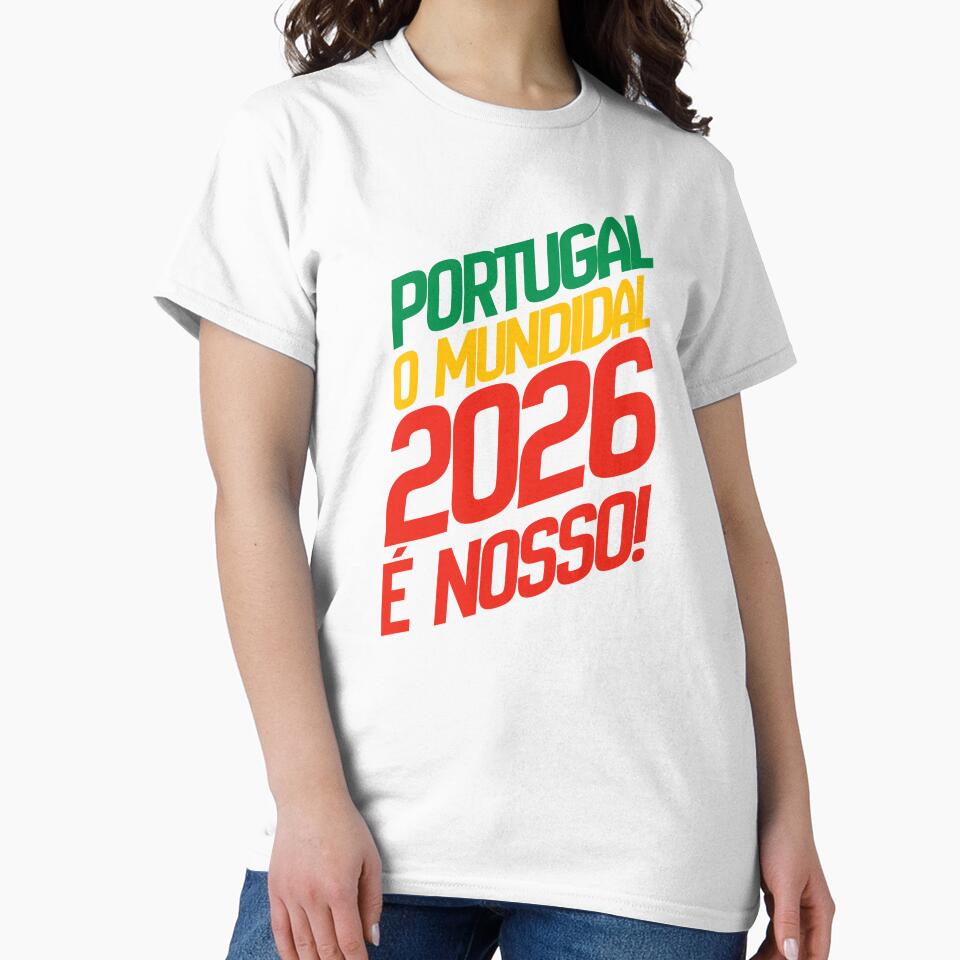 Portugal World Cup 2026 Is Ours Football Design by DILMIK.