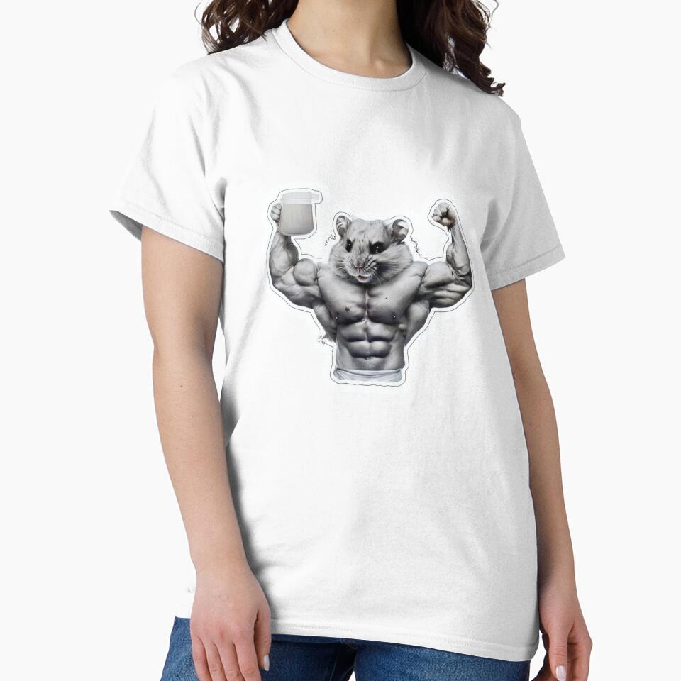 Overly Muscular Hamster Flexing Like a Pro Wrestler Reloaded-Viral Drop 2025 by Imaginarium of Chaos falcon88