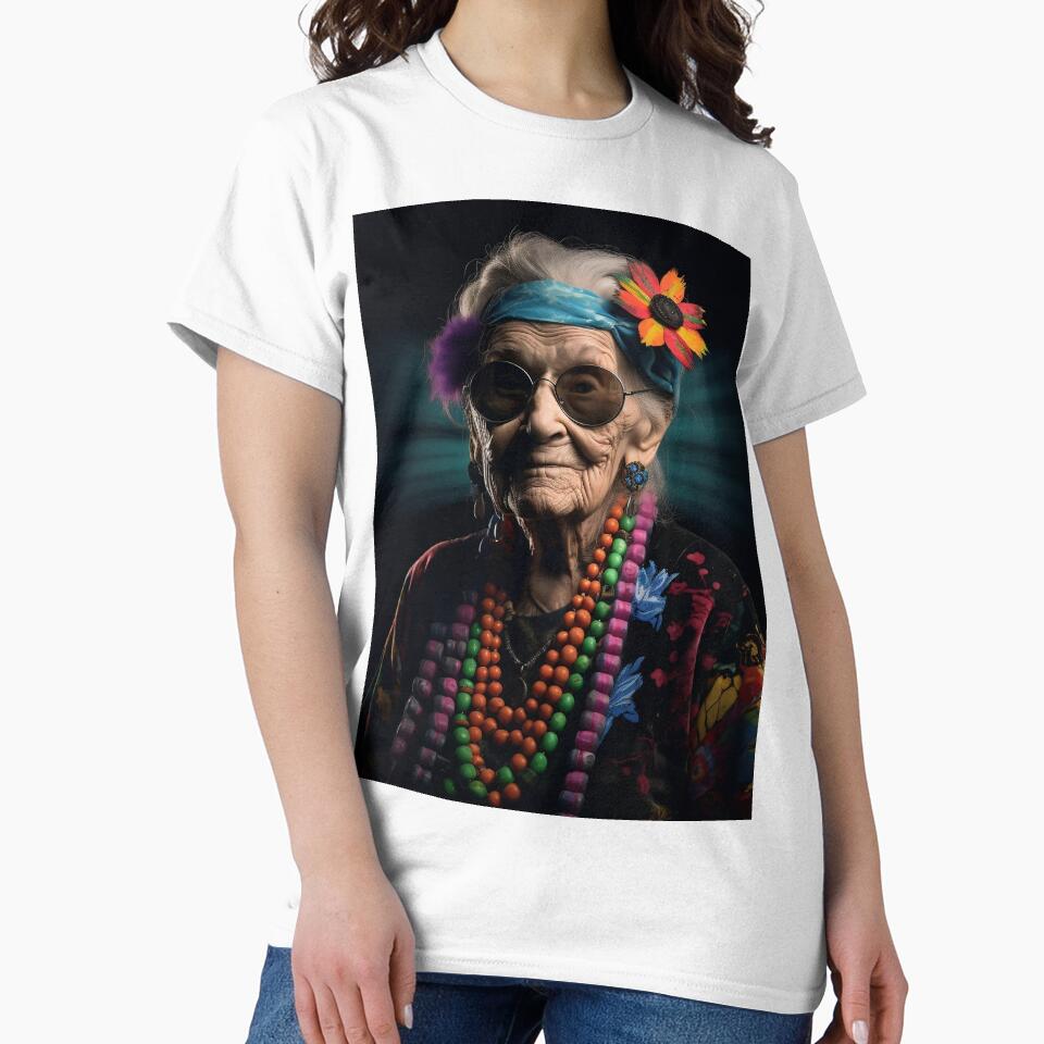Hippie Party Grandmother by HiTechMedia