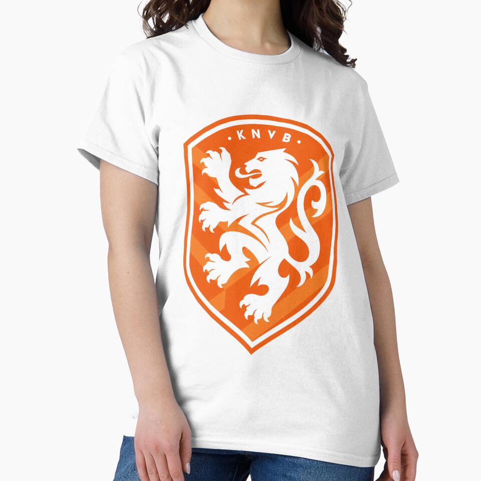 Dutch Football Inspired Orange Minimalist Vector Art by Jandedan