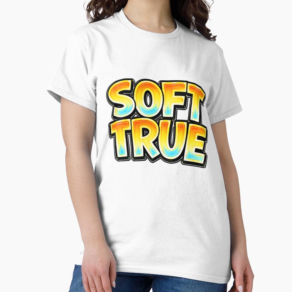 SOFT TRUE – hand drawn childlike typography by Mac Sketches