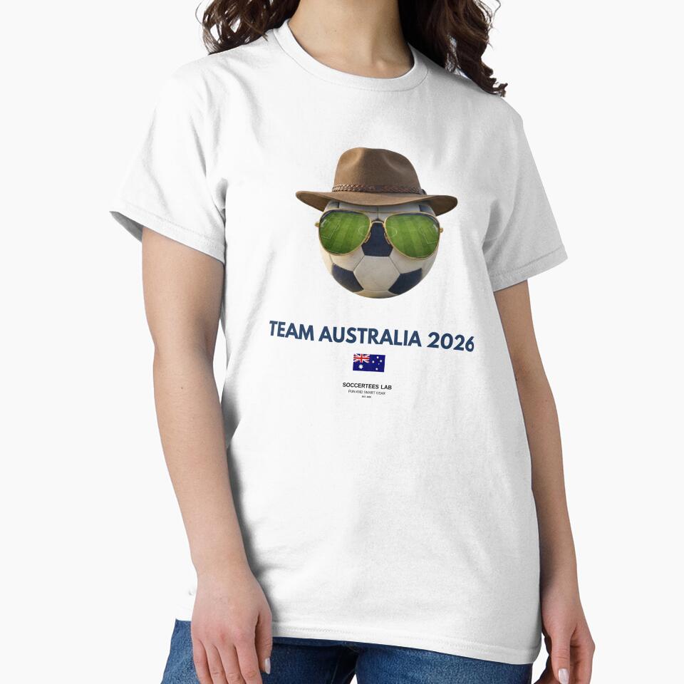 Soccer Fan Gear: Team Australia 2026 by Soccertees Lab