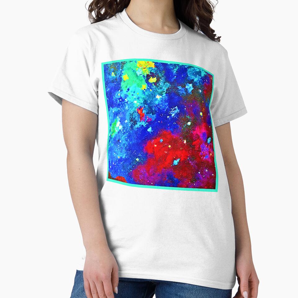 Vibrant Colors Of Nebula Pattern by Health And Fitness Posts e-Store