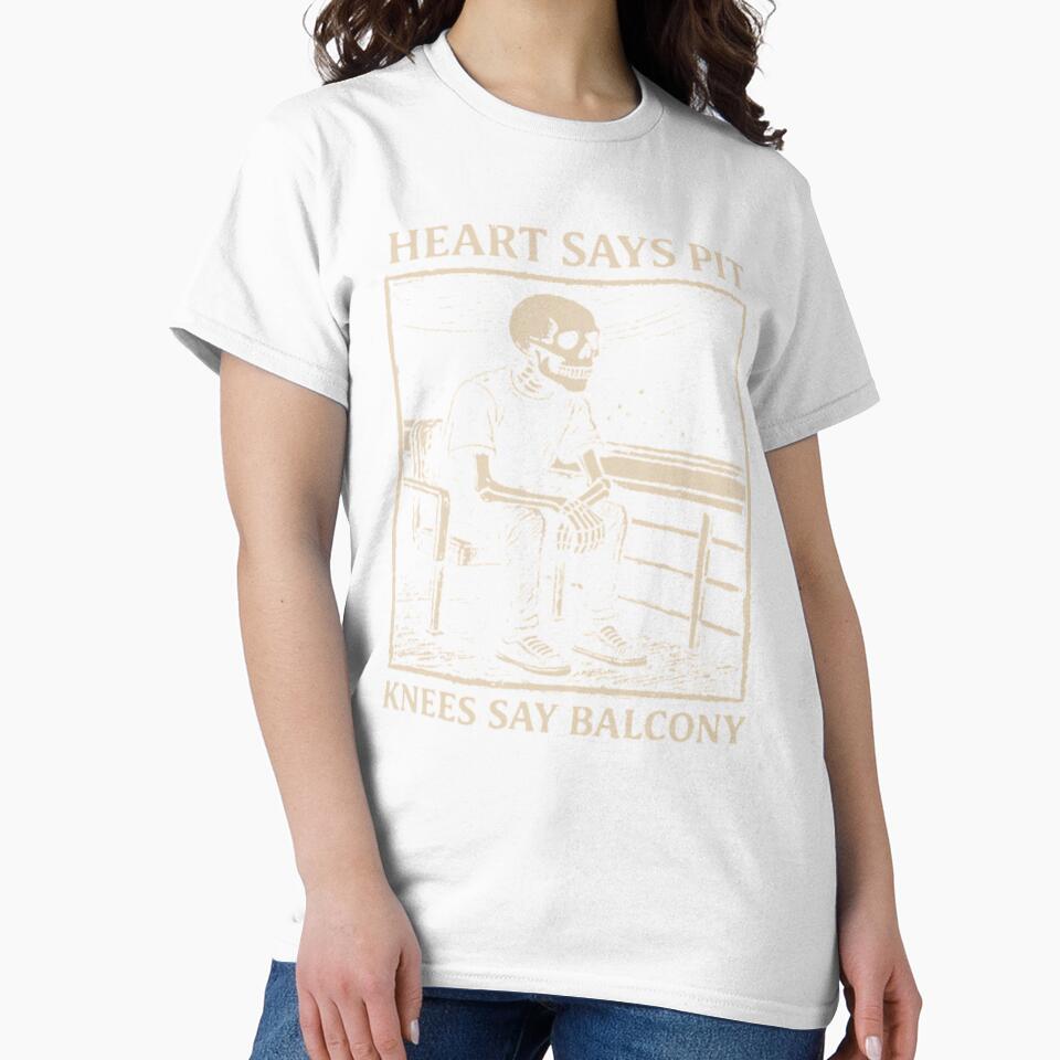 Heart Says Pit Knees Say Balcony by slugworm
