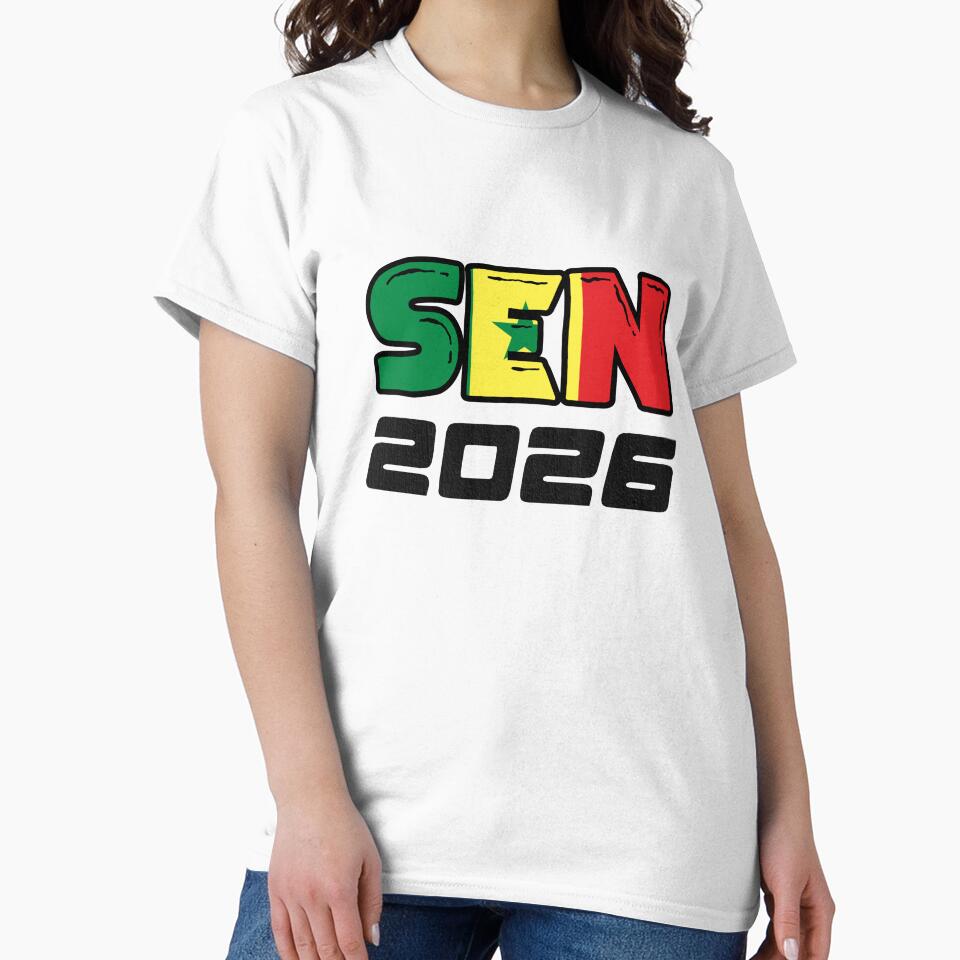 Senegal SEN 2026 Design by FinalScoreClub