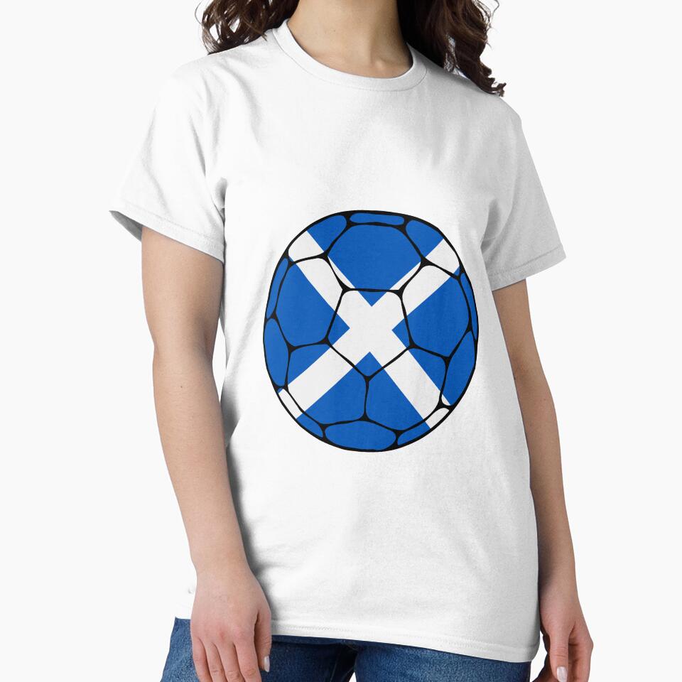 Scotland Flag Soccer Ball by ehgraphics15