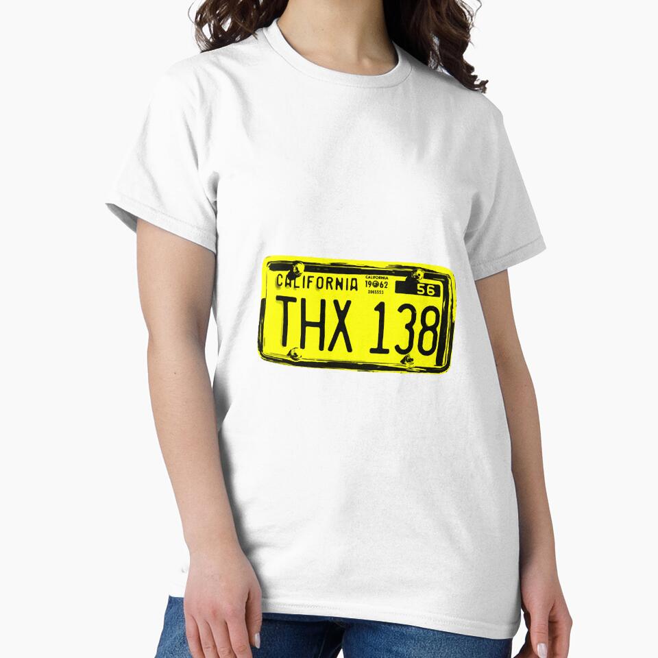 THX 138 Licence Plate Original Essential by HARPREET-24
