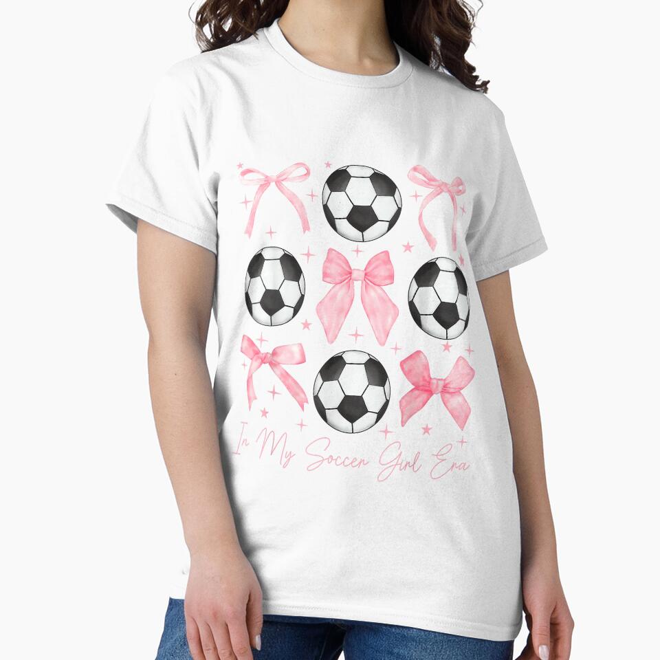 Soccer Shirt in My Soccer Girl Era Retro Groovy Soccer Girl by HazelWCagle