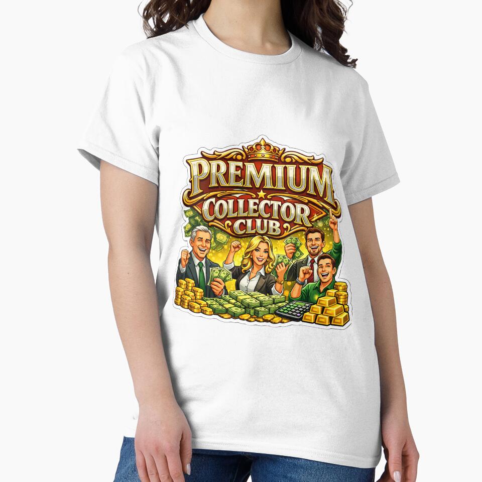 Premium Collector Club Cartoon | Options Trader Premium Seller by VolatilityEdge