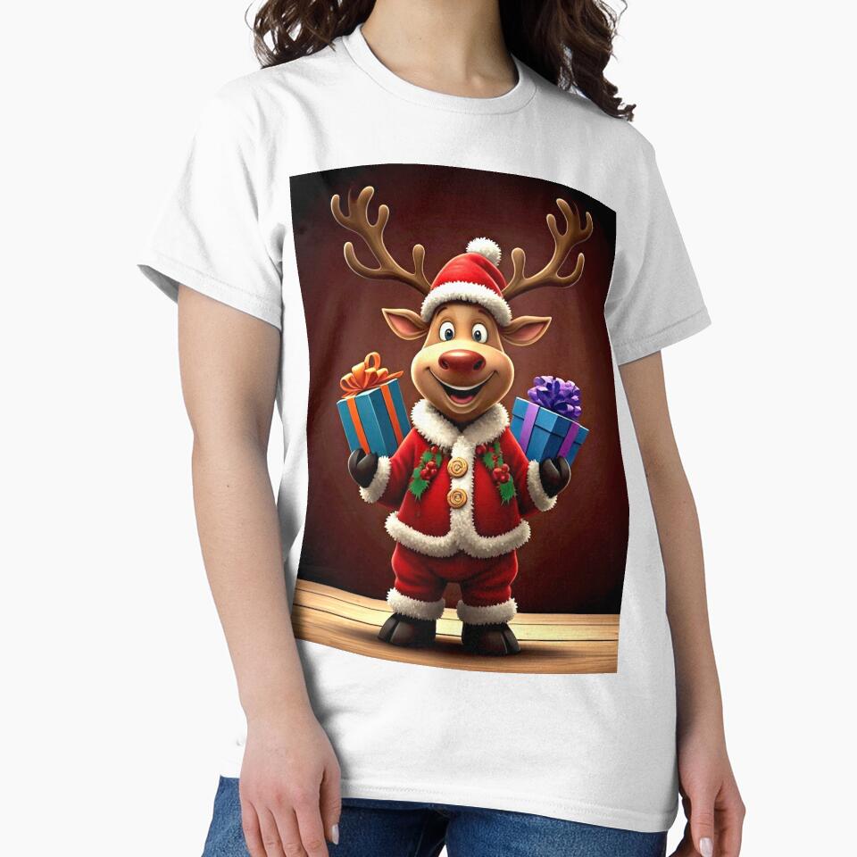 Happy Christmas Reindeer by MariaTheExpert