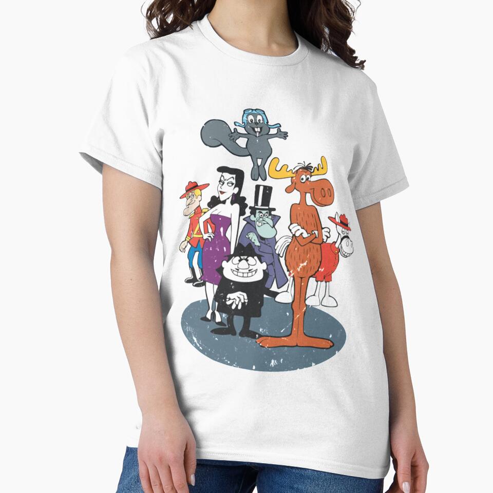 Rocky And Bullwinkle by btuians