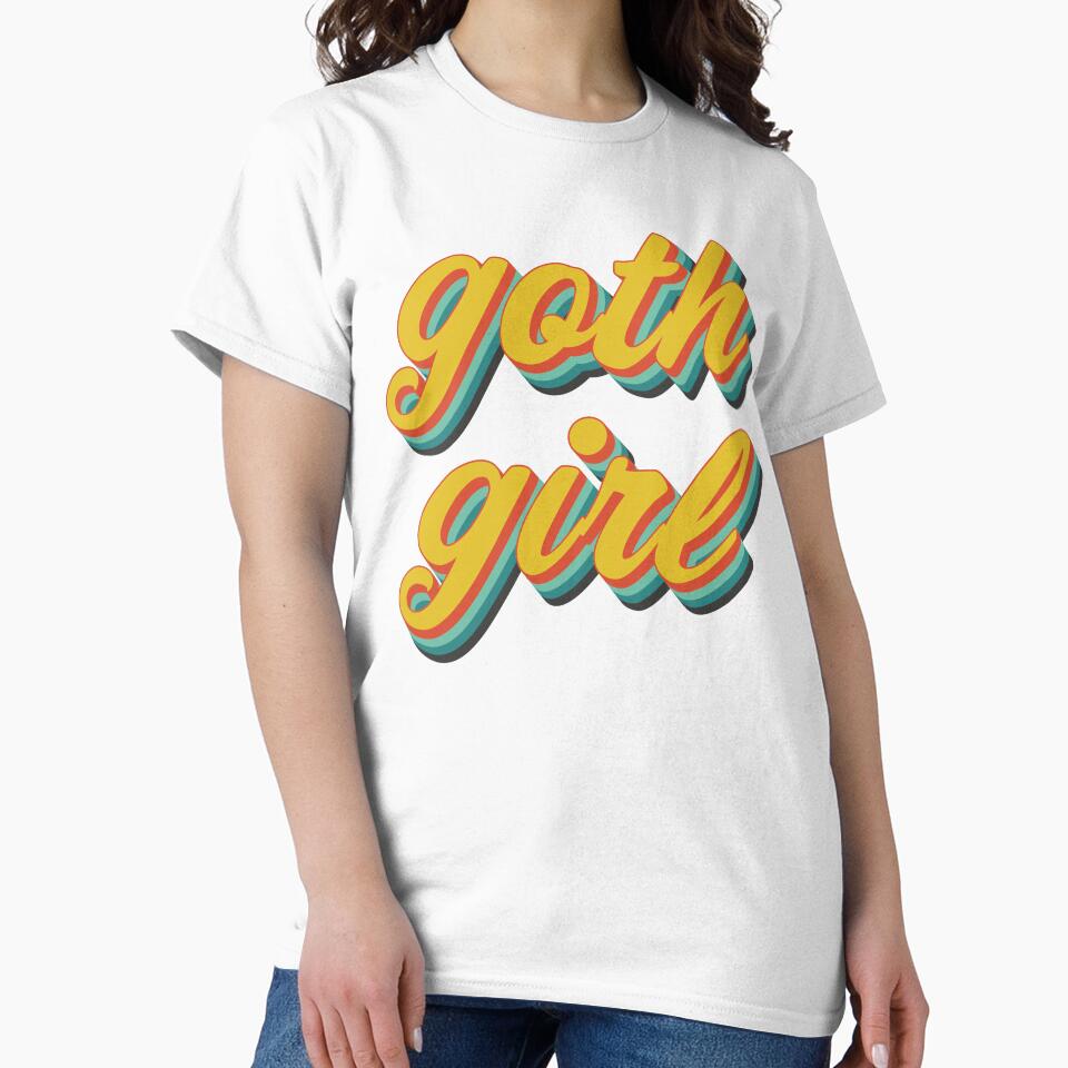 Goth Girl (funny/ironic) by Texterns