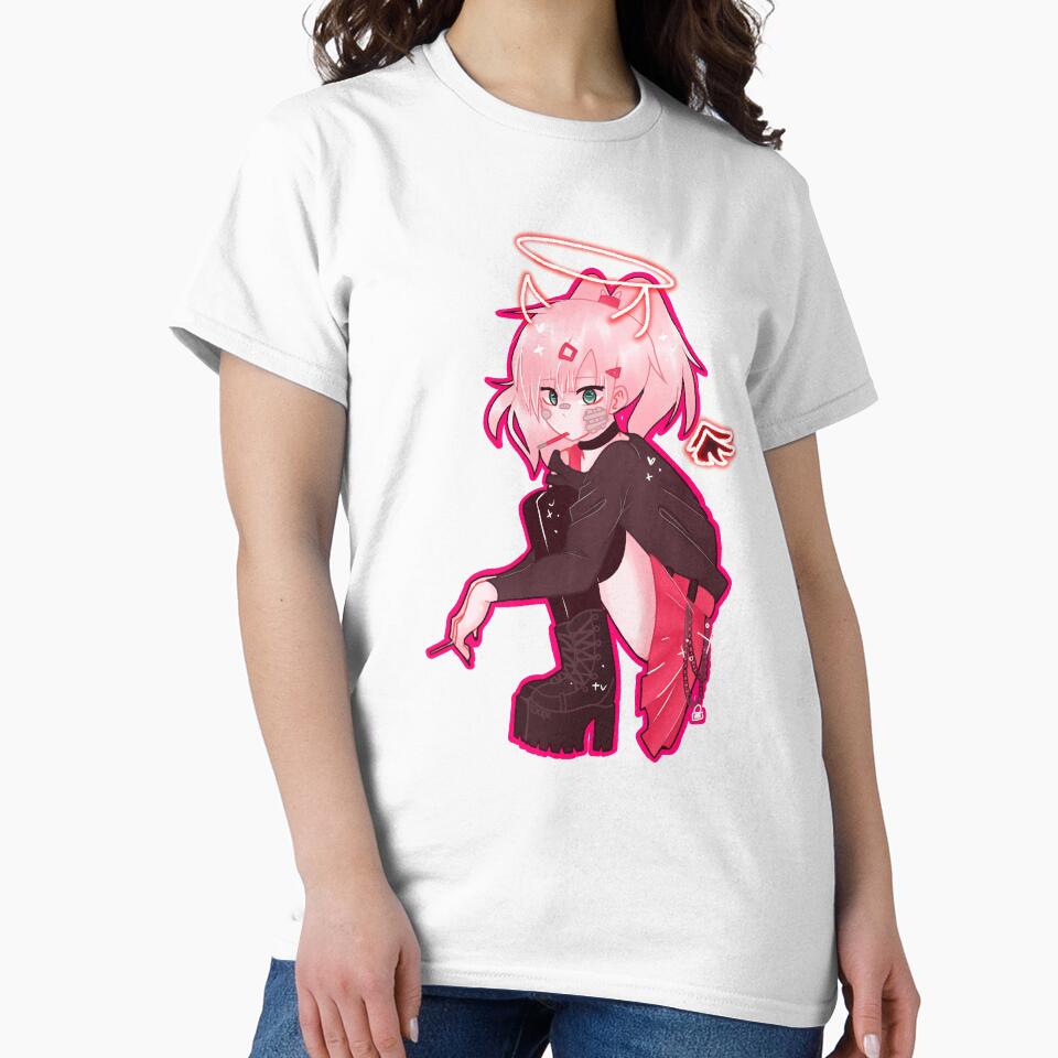 Pink E-Girl by Exiok