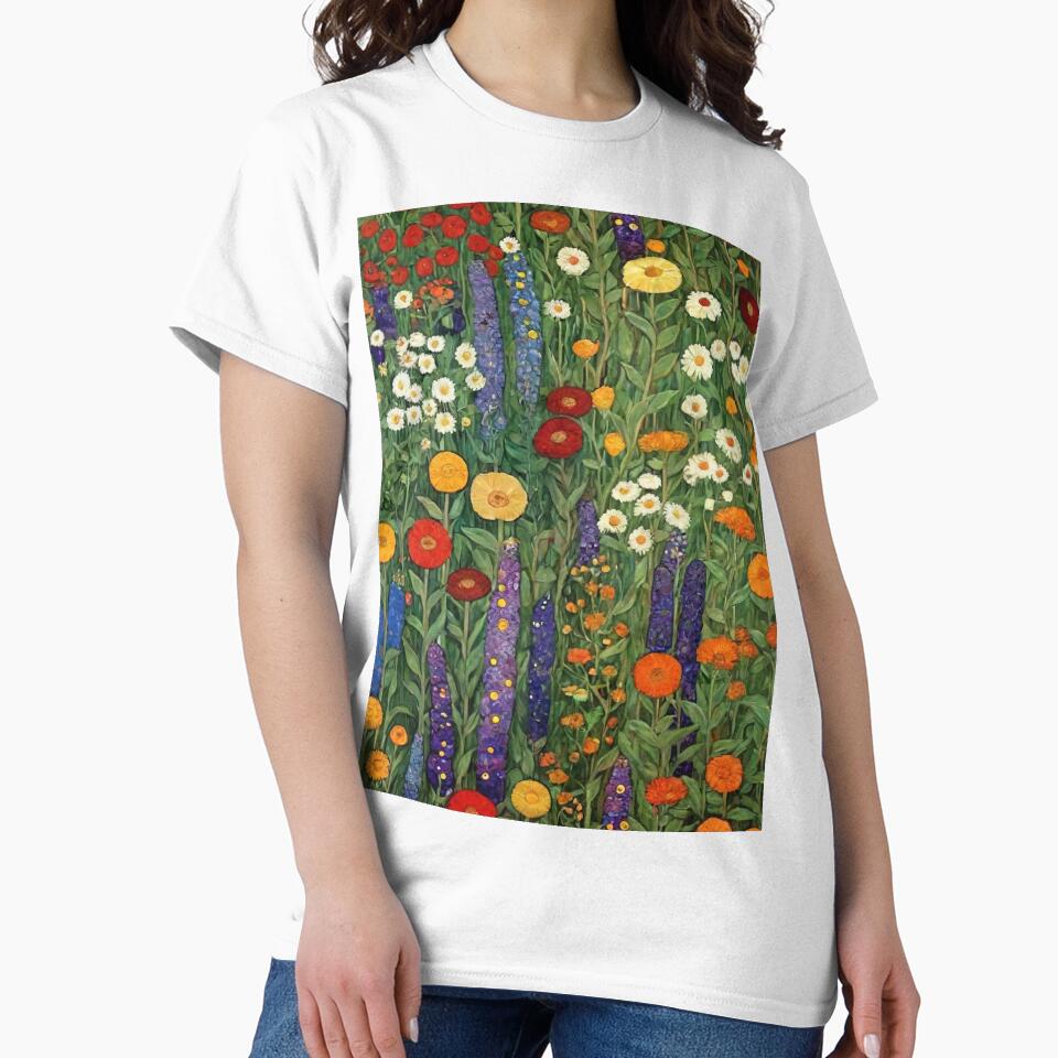 Gustav Klimt Flower Garden by maniacfitness
