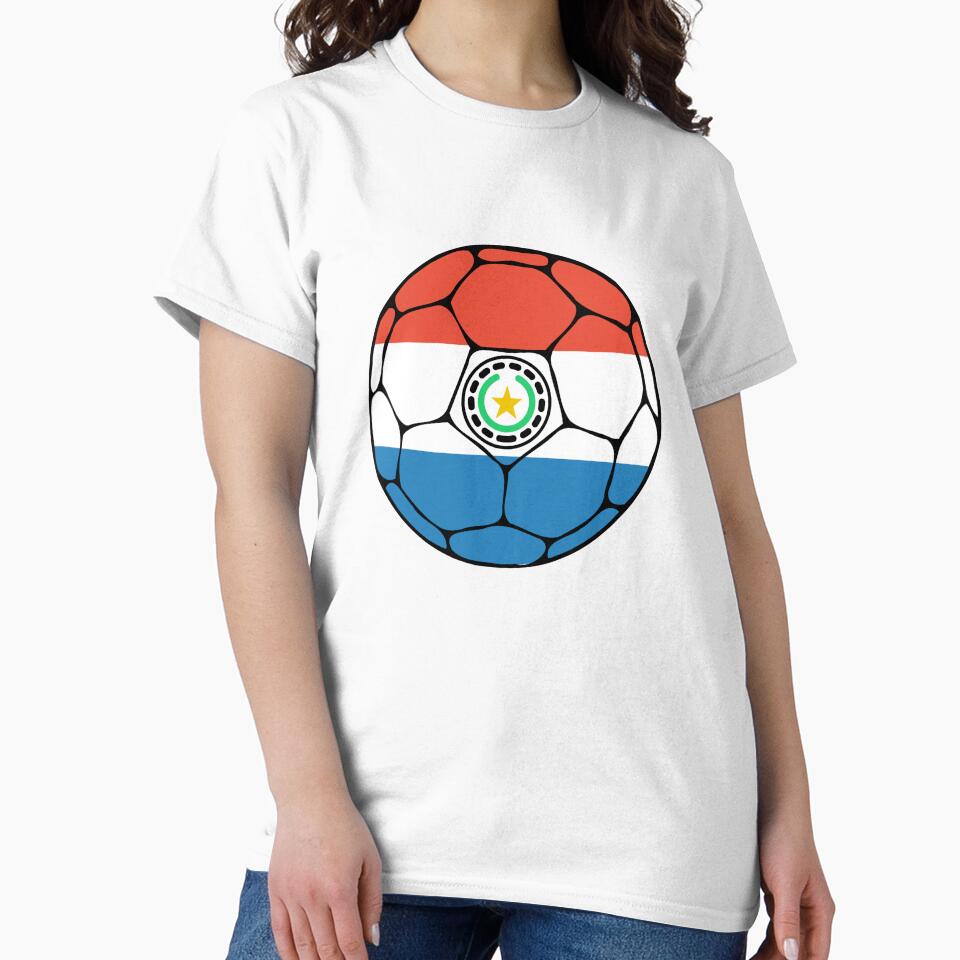 Paraguay Soccer Ball by ehgraphics15