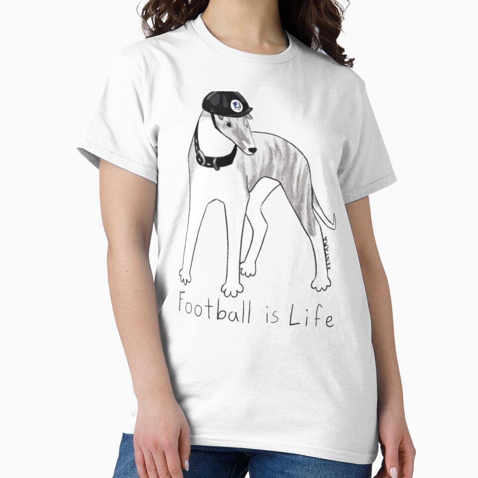 Football is Life funny dog by Lianesbit