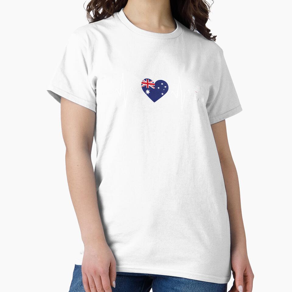 Australia Soccer Heartbeat | Socceroos Fan by dudelinart