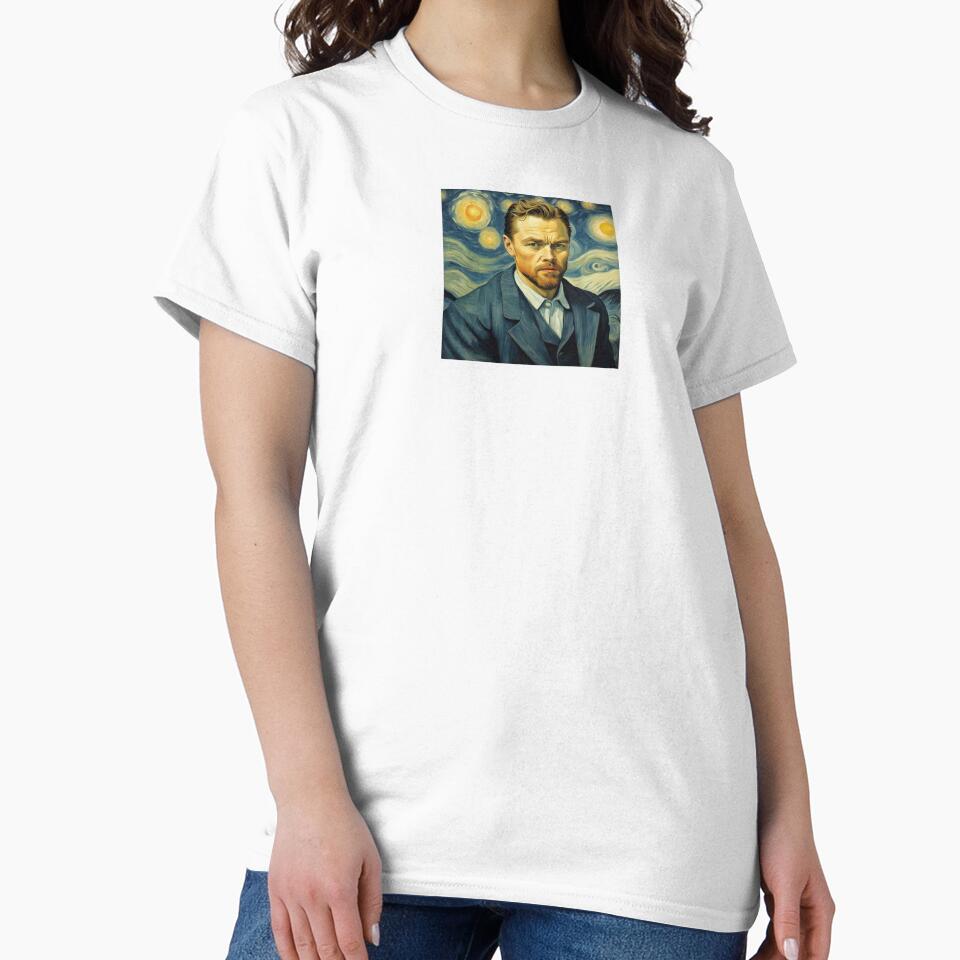 Van Gogh portrait Leonardo DiCaprio by Lapidar