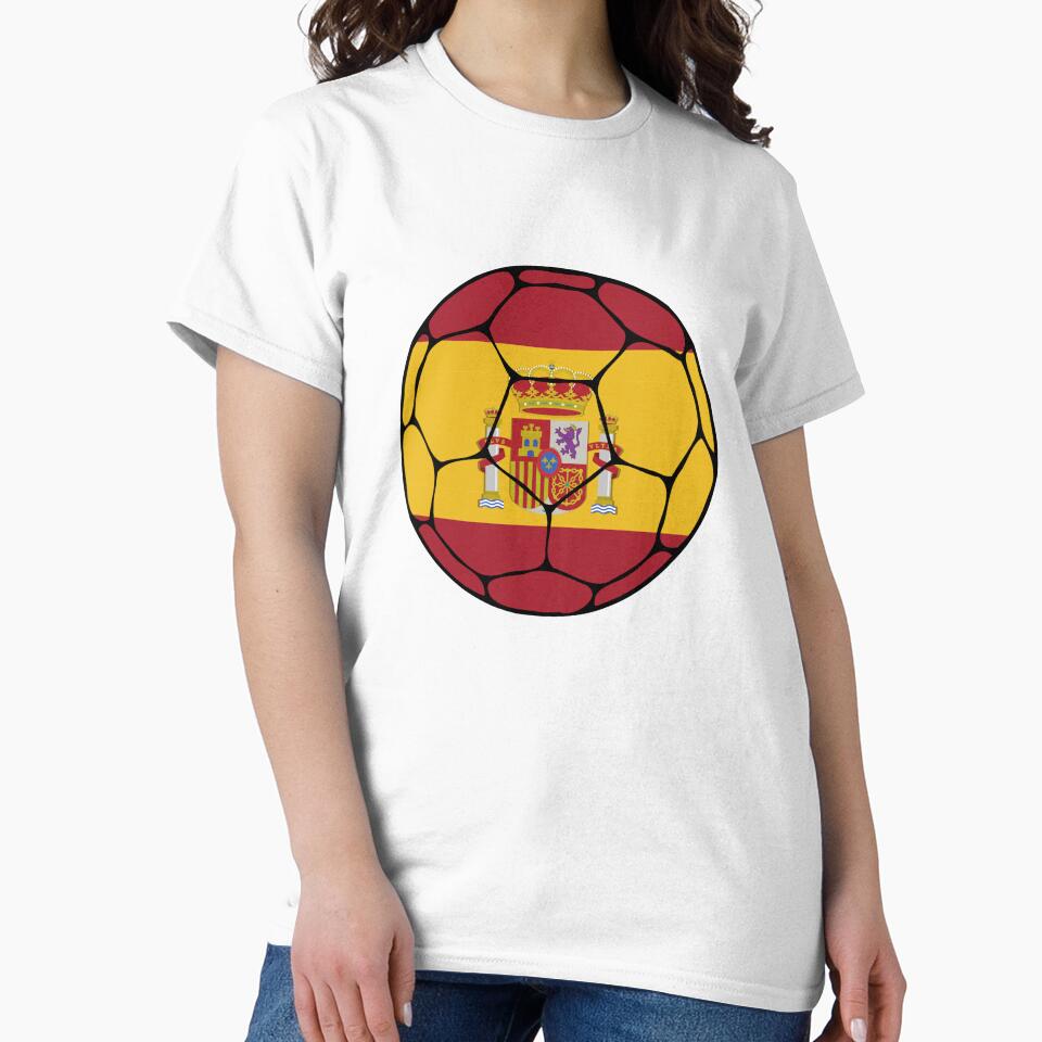 Spain Soccer Ball by ehgraphics15