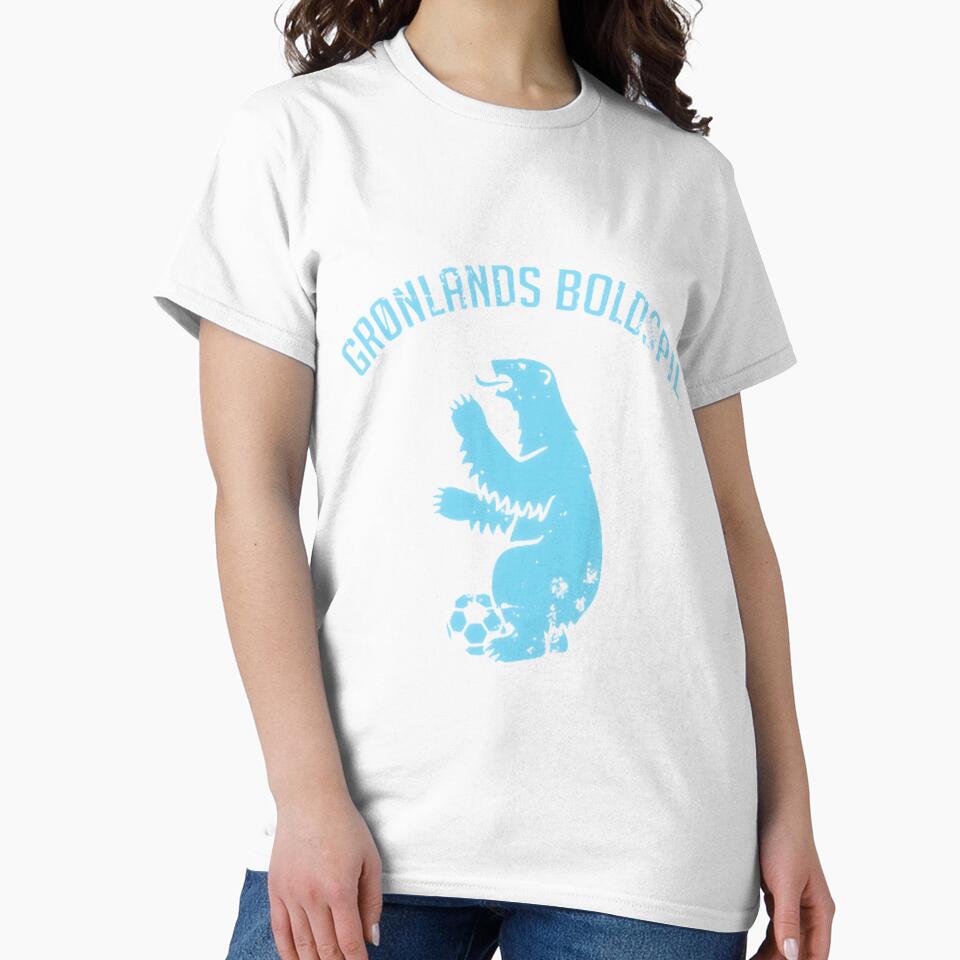 Greenland Football Retro Polar Bear Soccer by RaymondGnLTees