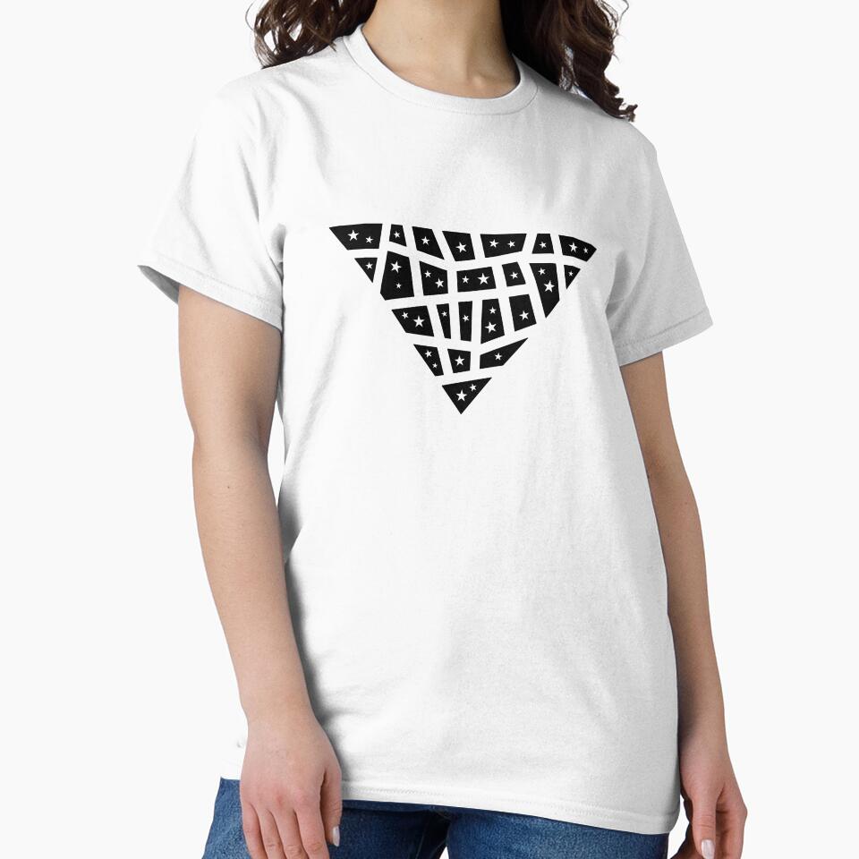 Galaxy. Stars. Geometric Design. Mosaic. Urban Style. Casual Style. Black and White. Simple Design. Modern Design. by ElenasCorner