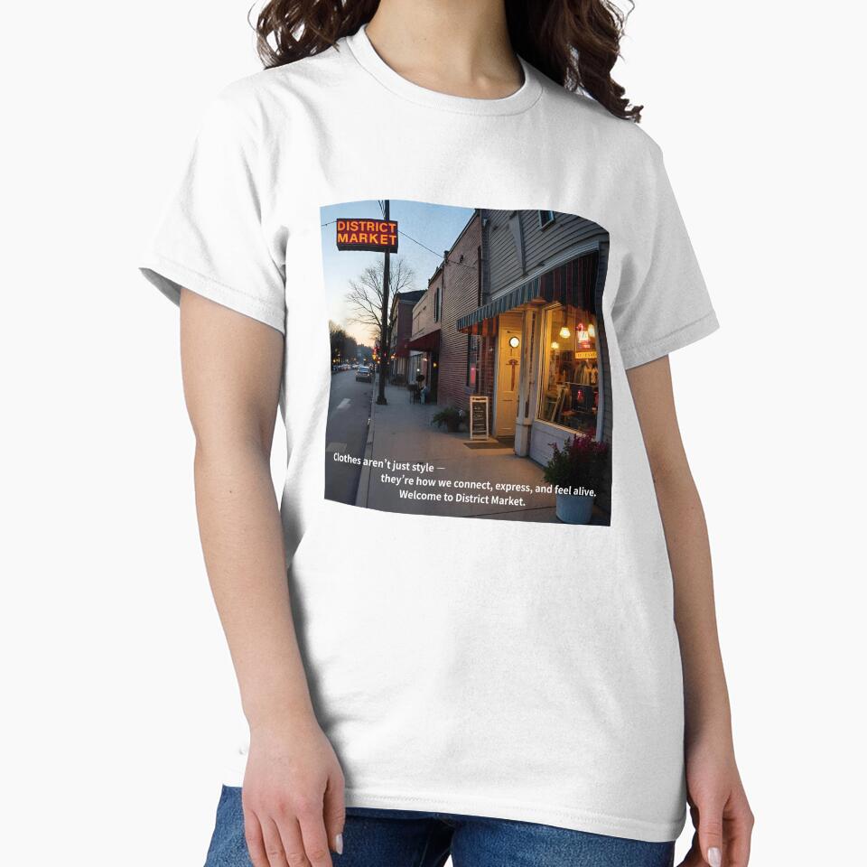Minimal Graphic T-Shirt Design | Modern Streetwear & Timeless Fashion Style by districtmarket