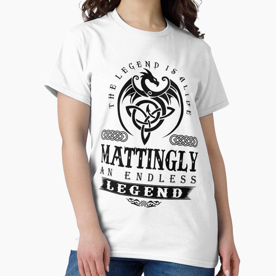 Mattingly An Endless Legend, Classic Guys Unisex, Fun, Trending by JudeSTORE1