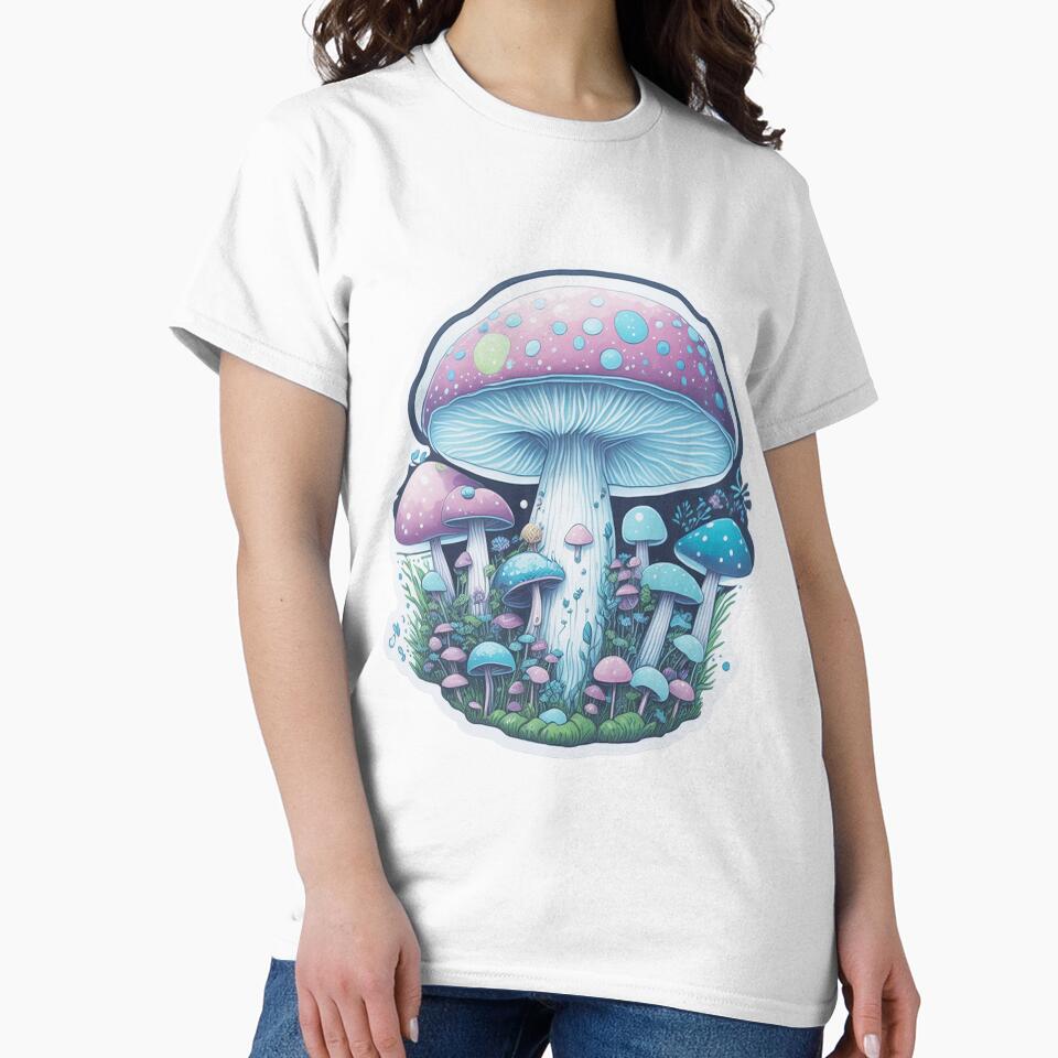 Mushrooms Pastel 3 by 3rd Eye Perceptions