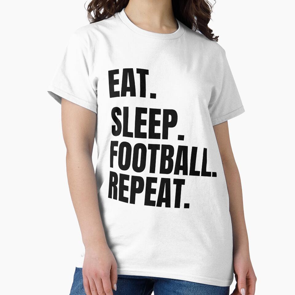Eat. Sleep. Football. Repeat. by Sylvyou