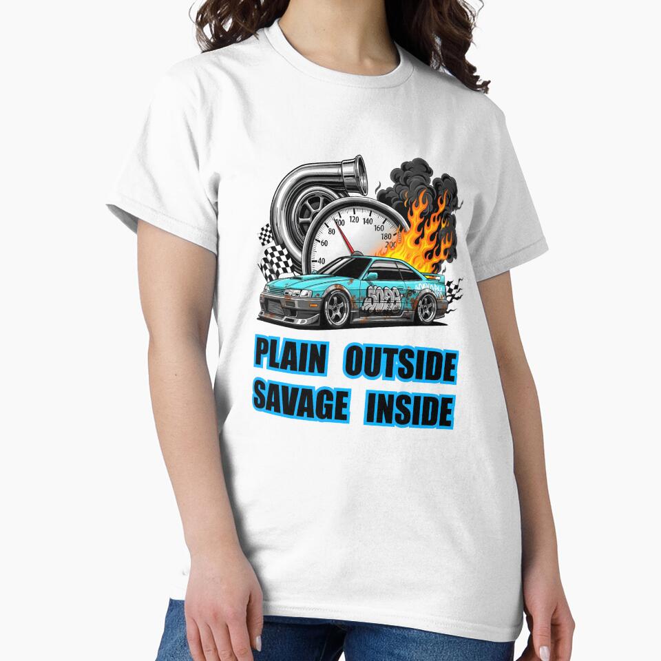 Plain outside, Savage inside by LoganDzign
